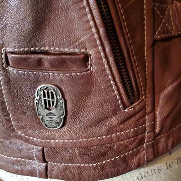 Harley Davidson riding jacket. - Picture 3 of 6